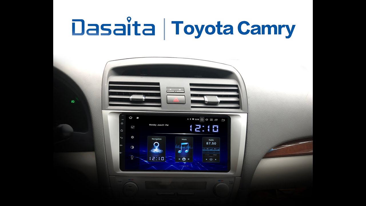 Android 10 0 Car Stereo with Carplay for Toyota Camry 2007 to 2011 Bluetooth  Head Unit Touch - YouTube
