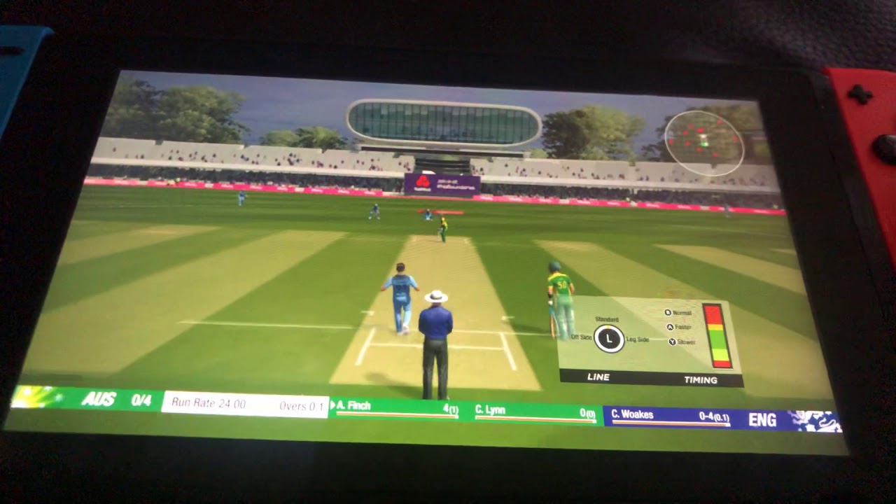 Nintendo switch cricket - YouTube