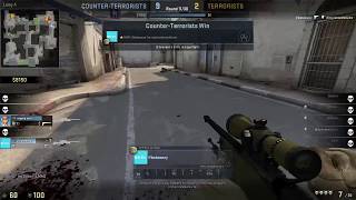 [CS:GO] Insane Pop Flash 3K (Quick Clip)