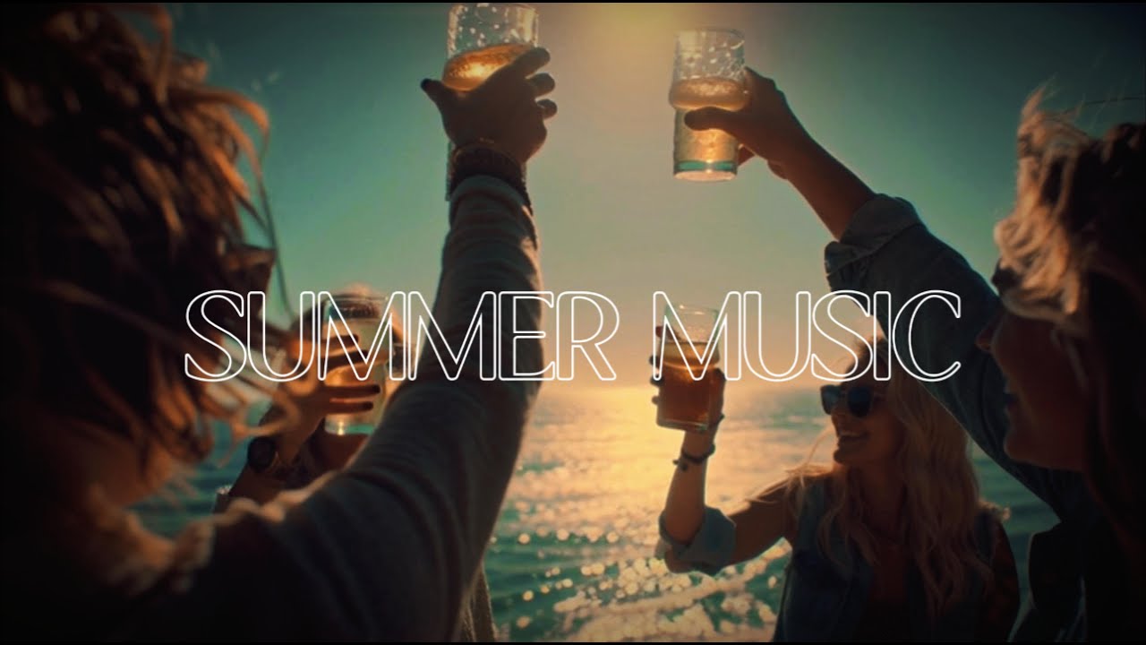 Soft Summer Sleep Sounds ☀️Peaceful Summer Night Music 🎶Summer Night Chill Playlist 🌊Sleep Music