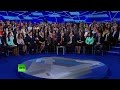 Путин проводит медиафорум «Правда и справедливость» в Санкт-Петербурге