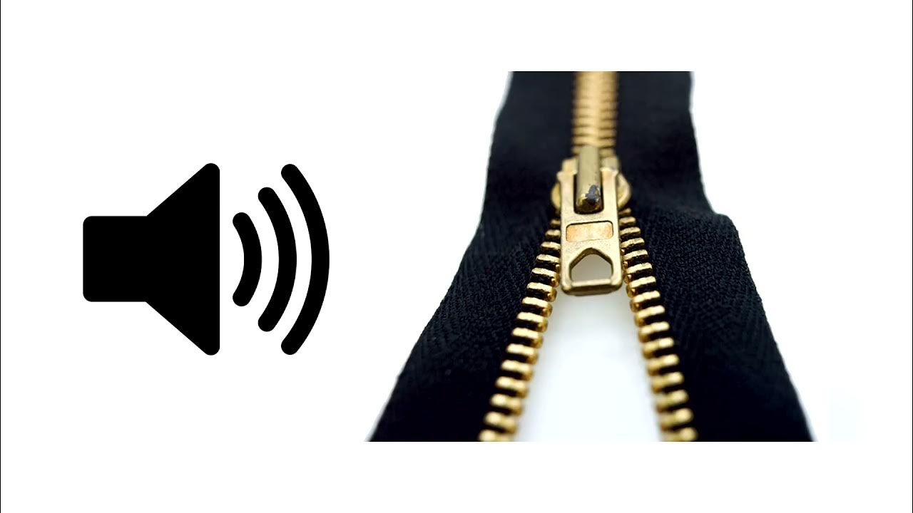 Zipper Sound Effect ProSounds YouTube