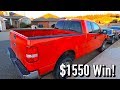 Copart $1550 2005 Ford F150 5.4 3v Win!! Happy New Year!! 2020!!