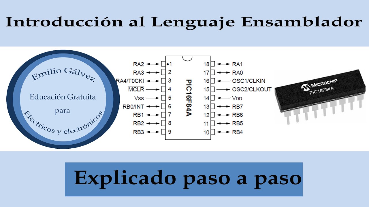 EJERCICIOS RESUELTOS EN ENSAMBLADOR PARA PIC - YouTube