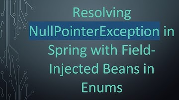 Resolving NullPointerException in Spring with Field-Injected Beans in Enums