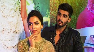 Deepika Padukone and Arjun Kapoor at the success party of FINDING FANNY.