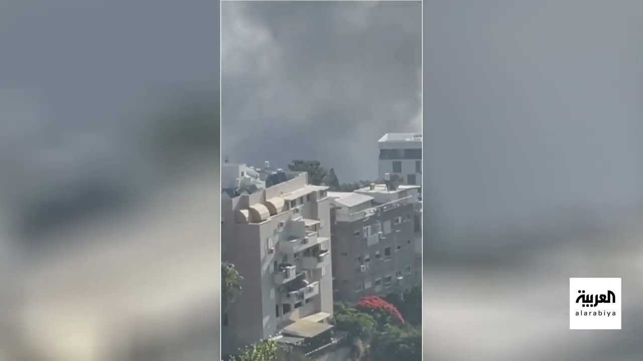 إيران ترد بإطلاق صواريخ على إسرائيل... انفجارات في حيفا وتل أبيب