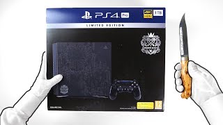 Ps4 Pro Kingdom Hearts 3 Console Unboxing Sold Out Limited Collector S Edition Playstation 4 Youtube