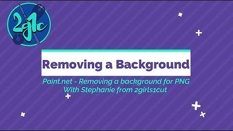 How to Remove a Background with Paint net