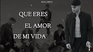 CNCO - El Amor De Mi Vida (Video Lyrics/Letra)