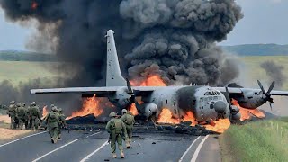 เครื่องบิน C-130 ของสหรัฐฯ จำนวน 38 ลำที่บรรทุกขีปนาวุธทอรัสของเยอรมัน ถูกโจมตีด้วยขีปนาวุธต่อต้านอา