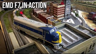 Emd F7 Locomotive Marklin Ho