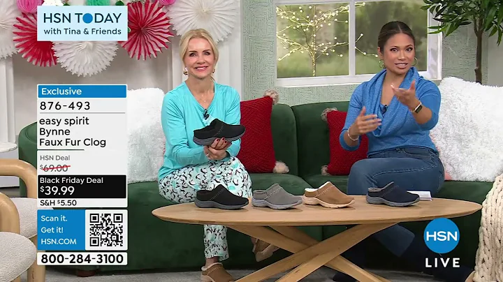 easy spirit Bynne Faux Fur Clog