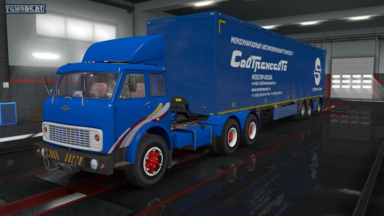 «Стальная громада Volvo берёт старт из Орска. Цель — далёкий Шубаркудук. Euro Truck Simulator 2.