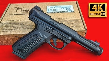 AAP-01 AIRSOFT UNBOXING AND FIELD TEST 4K