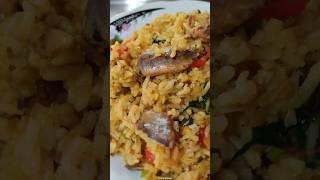 ARROZ CON SARDINA #cocina #receta #receitas #reels #comida #recipe #recipes #youtubeshorts #viral