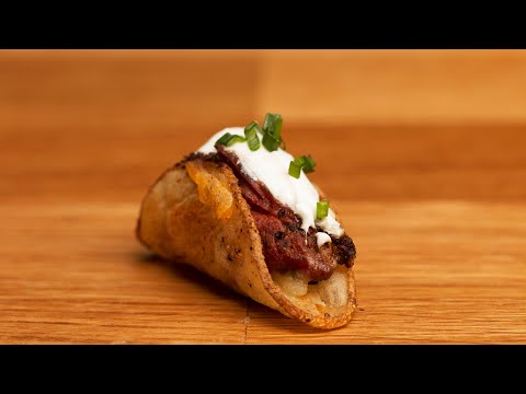 Steak And Potato Taco Nachos