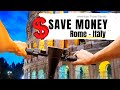 #1 MONEY SAVING HACK in ROME ITALY - Travel Family Vlog 2021 💰💰