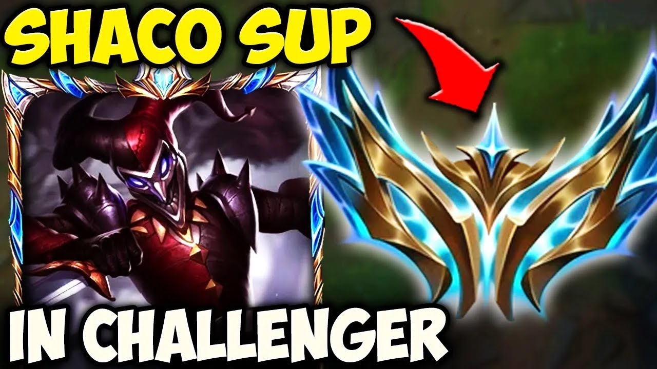 This is how you play Shaco Support in Challenger Elo - YouTube