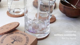 Waterquartet And Magnetic Cork Coasters