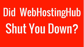 Web hosting hub shut down my website because of malware infection