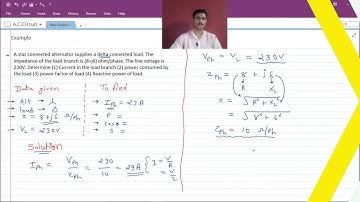 Examples of poly phase circuit: Part 2 | A C Circuit | Mruduraj