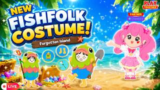 🔴 LIVE: BECOME A TROPICAL FISH! Forgotten Island (Play Together Game) screenshot 1