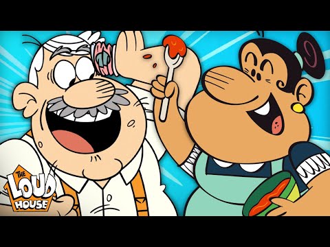 Best Grandparent Moments Ever! 😆 w/ Lincoln & Ronnie Anne | The Loud House & Casagrandes