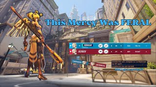 This Mercy Was FERAL - Mercy Gameplay - Open Queue - Overwatch 2 Season 15