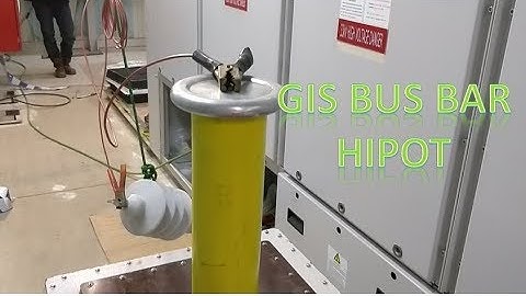 GIS Bus Bar Hipot Test Explained | Step-by-Step High Voltage Test Procedure