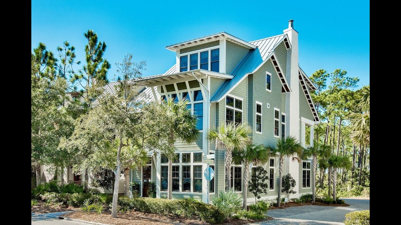 31 Park Row Lane Luxury Home For Sale in WaterColor, Florida YouTube