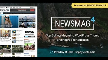 Newsmag theme free download v4.7 (full activate 2019)