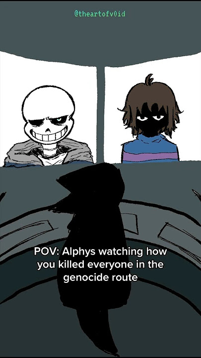 why would chara make us do that💔💔💔💔💔 #undertale #sansmeme #animationart #deltarune #chara