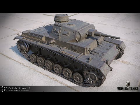 War Thunder БОЙ НА  Pz. Kpfw. III Ausf. E