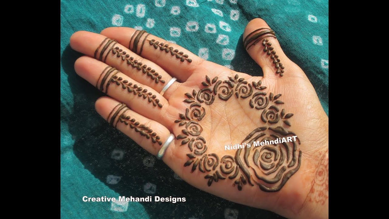 Featured image of post Mehndi Design Round Shape : A simple peacock round tikki mehndi design is guaranteed to be a showstopper.