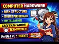 "UG &amp; PG Students: Master Disk Structure &amp; Cluster Performance in Just 10 Minutes!"