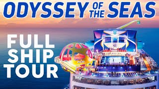 ODYSSEY OF THE SEAS FULL WALKTHROUGH CRUISE SHIP TOUR 2024 | ROYAL CARIBBEAN