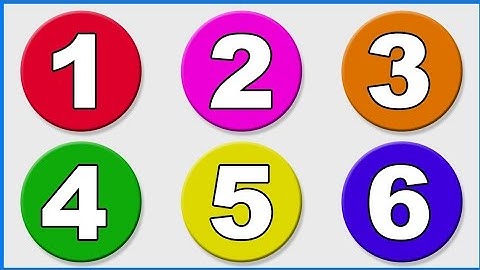 Counting From One to Ten | A Fun Numbers Lesson for Preschoolers | Fun Learning Video for Toddlers