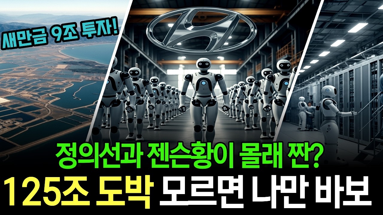 정의선 회장의 승부수 | 현대차가 새만금에 쏟아부은 9조가 대한민국의 미래를 바꾼다