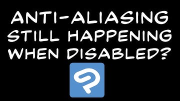 Anti-Aliasing Still Happening When Disabled in Clip Studio Paint?
