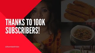 Simple Thank You Message To All My Subscribers - Sharmilazkitchen