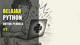 Belajar Python untuk Pemula #1 - Kenalan Sama Python dari NOL (Install + Program Pertama)