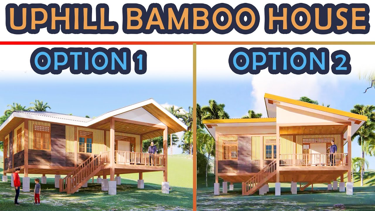 Low Budget House Modern Bamboo House 72 Sq M Youtube