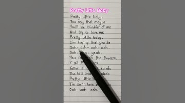 Thumbnail of Pretty Little Baby part 1 | Song by Connie Francis #prettylittlebaby #lyrics #song #conniefrancis