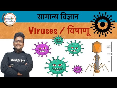 विषाणू/viruses (Biology) - सागर सर | MPSC - 2021 | Vidarbh IAS | science Upsc | Corona virus