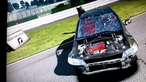 Shift 2 Unleashed Unrealistic Crazy Crash