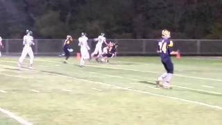 Watch first half action highlights from Copley's 41-10 win over No. 24 Highland