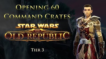 SWTOR: Opening 60 Tier 3 Command Crates! (Sage)