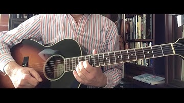 Right hand exercise (reststroke) with easy open strings chords