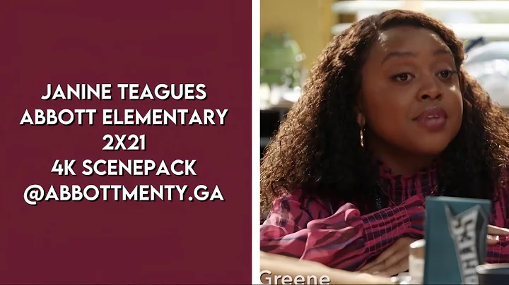 Janine Teagues - Abbott Elementary: 2x21 Mom | 1080P 4K Scene Pack @abbottmenty.ga